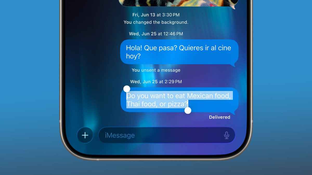 MacRumors's tweet image. iOS 26 Finally Fixes This Annoying Messages Problem macrumors.com/how-to/precise…