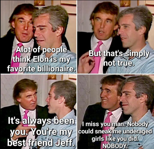 jabronidonnie's tweet image. Good morning.
Donald Trump is a pedophile.
#ReleaseTheEpsteinFiles #TrumpPedoFiles #TrumpEpsteinCoverup