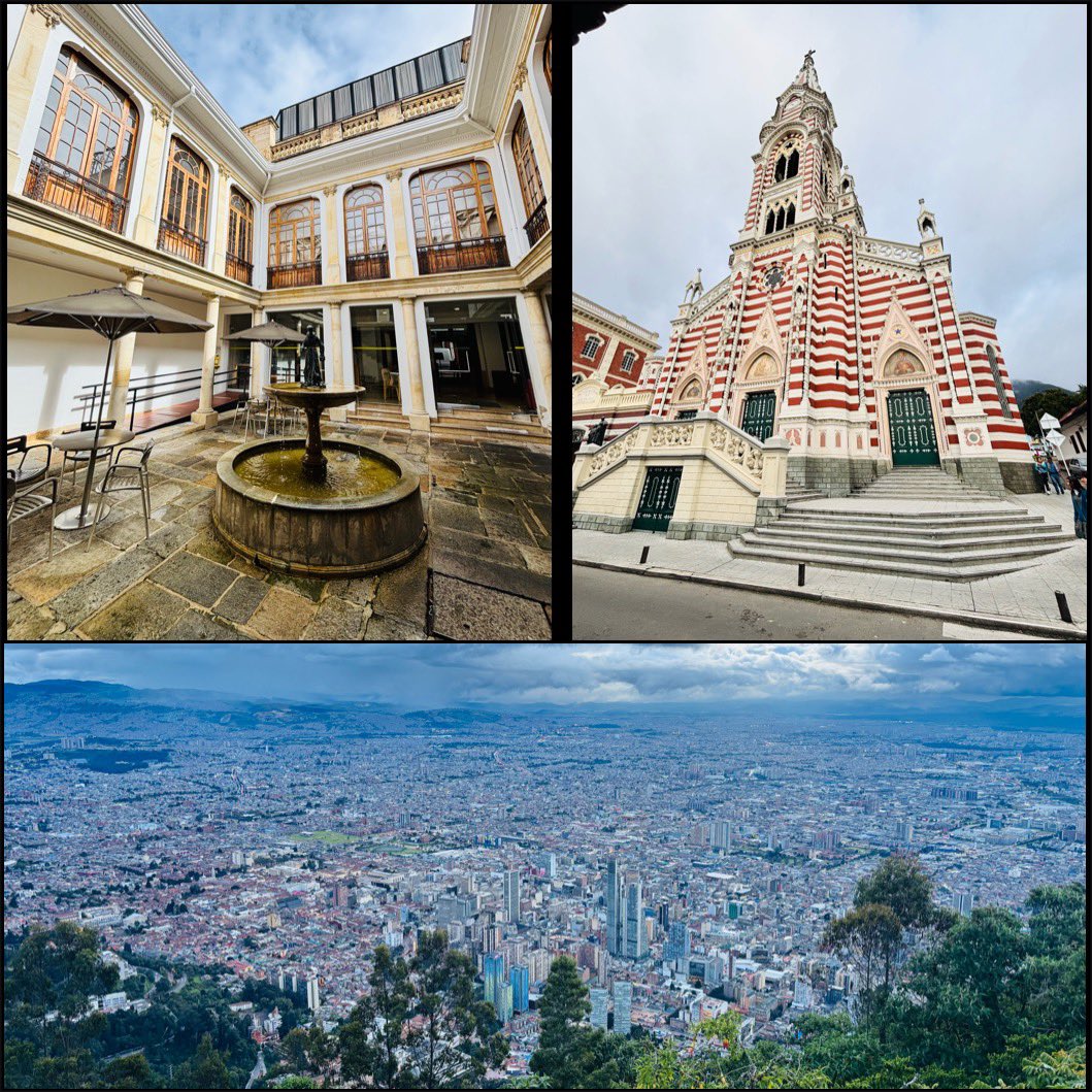 MissCDFarran's tweet image. Wondrous #Bogota continues to surprise with its free museums, unexpected corners and fab views from mount #Montserrate πππΌββοΈπ¨π΄