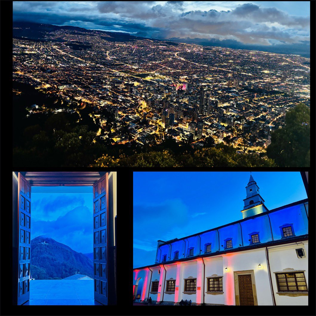 MissCDFarran's tweet image. Wondrous #Bogota continues to surprise with its free museums, unexpected corners and fab views from mount #Montserrate πππΌββοΈπ¨π΄