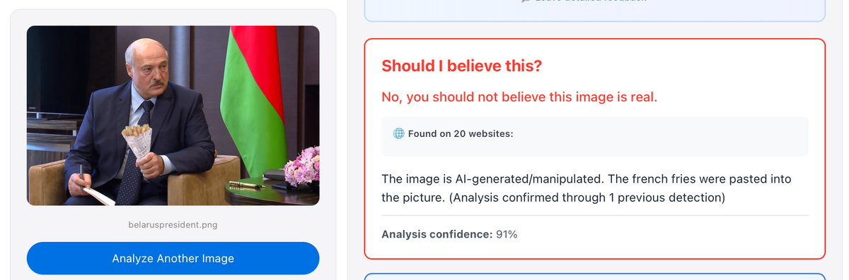Proudly present the very first public testrun of detectai.live/maintest