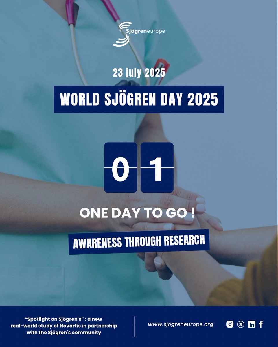 Sjögren Europe tweet media