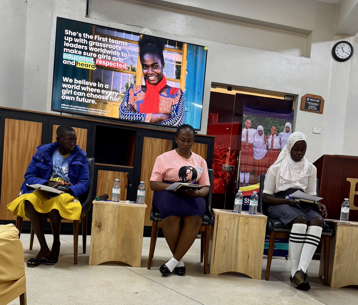 kabarungi lilian (@kbarungi) on Twitter photo Last week, I participated in the #GirlsFirst Summit as a Girl Expert during the Girl Hour Session. I shared about SRHR and what safety means to me as a girl.
Thank you <a href="/shesthefirst/">She's the First</a> for giving me a platform to amplify my voice.
<a href="/Gufasha_Found/">Gufasha Girls Foundation</a> Last week, I participated in the #GirlsFirst Summit as a Girl Expert during the Girl Hour Session. I shared about SRHR and what safety means to me as a girl.
Thank you <a href="/shesthefirst/">She's the First</a> for giving me a platform to amplify my voice.
<a href="/Gufasha_Found/">Gufasha Girls Foundation</a>