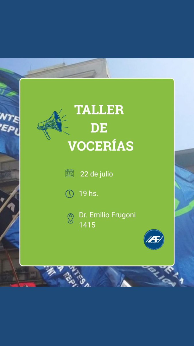 Hoy ⚠️
Taller dirigido a trabajadores para dotar de técnicas y herramientas con el fin de hacer llegar mensajes a distintos públicos con los que interactuan 

#construyendofuturo
