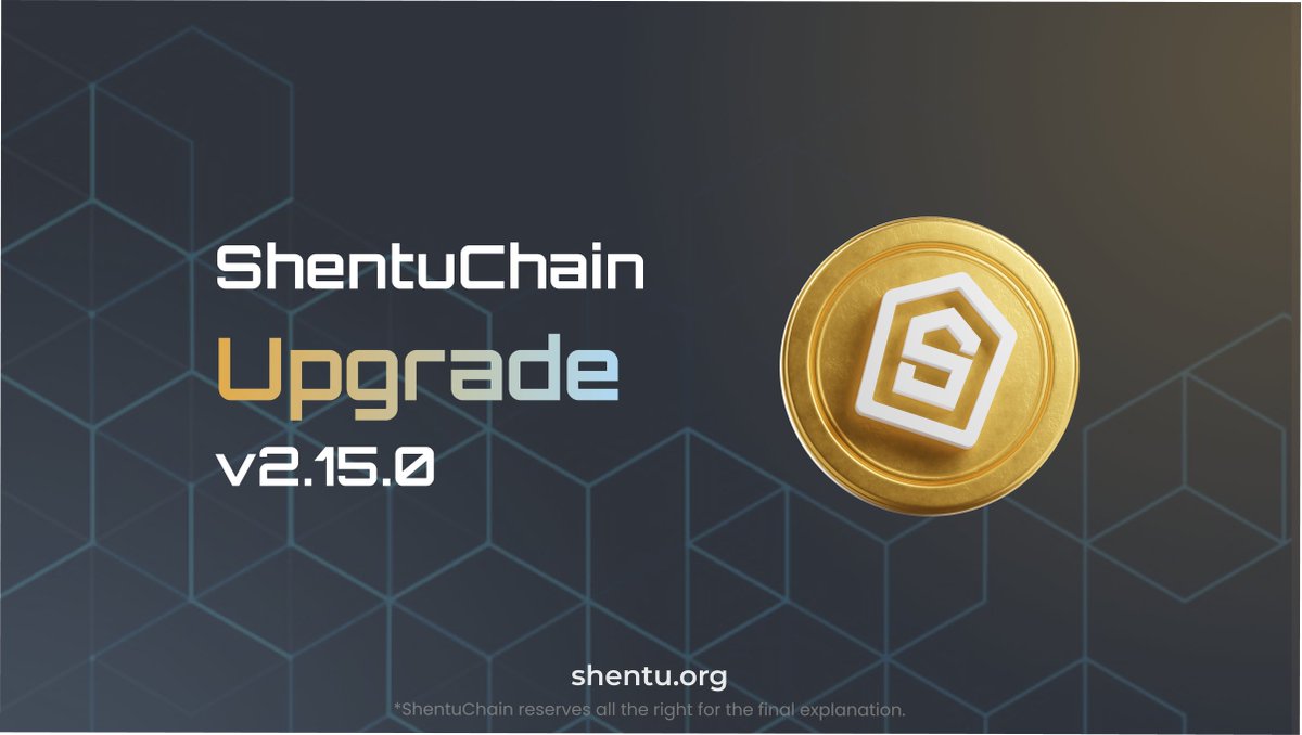 ShentuChain's tweet image. 🔥 Announcement: Shentu Mainnet v2.15.0 is Live!
Shentu v2.15.0 marks a successful upgrade at block #24,865,200. 
Massive props to all validators and node ops—smooth rollout! LFG!

This is how the upgrade is done:
🗳 The proposal: mintscan.io/shentu/proposa… 
🔗 The release:…