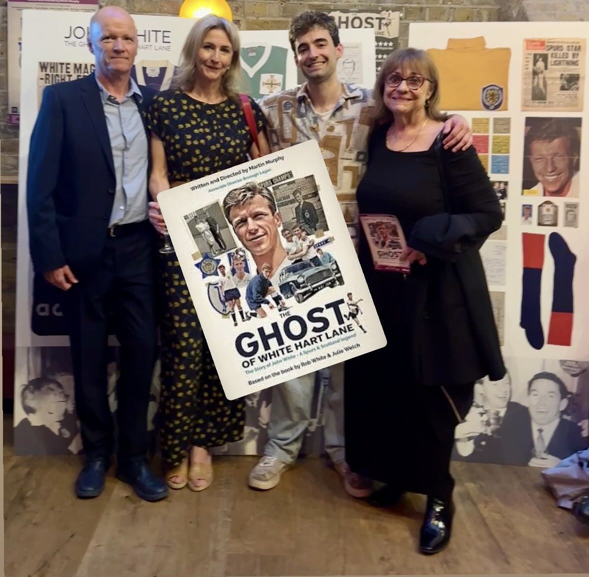 Kate Garner (@kategarnermusic) on Twitter photo Highly recommend 'The Ghost Of White Hart Lane'
<a href="/jacksons_lane/">Jacksons Lane</a> play about <a href="/SpursOfficial/">Tottenham Hotspur</a> legend John
White, killed by lightning strike at just 27 years old.
Superb performance by <a href="/cal_newman_/">Callum Lewis Newman</a>& script
<a href="/TheMartinMurphy/">Martin Murphy 💙</a> based on book by John's son <a href="/robawhite/">Rob White</a> & Julie Welch
#COYS Highly recommend 'The Ghost Of White Hart Lane'
<a href="/jacksons_lane/">Jacksons Lane</a> play about <a href="/SpursOfficial/">Tottenham Hotspur</a> legend John
White, killed by lightning strike at just 27 years old.
Superb performance by <a href="/cal_newman_/">Callum Lewis Newman</a>& script
<a href="/TheMartinMurphy/">Martin Murphy 💙</a> based on book by John's son <a href="/robawhite/">Rob White</a> & Julie Welch
#COYS