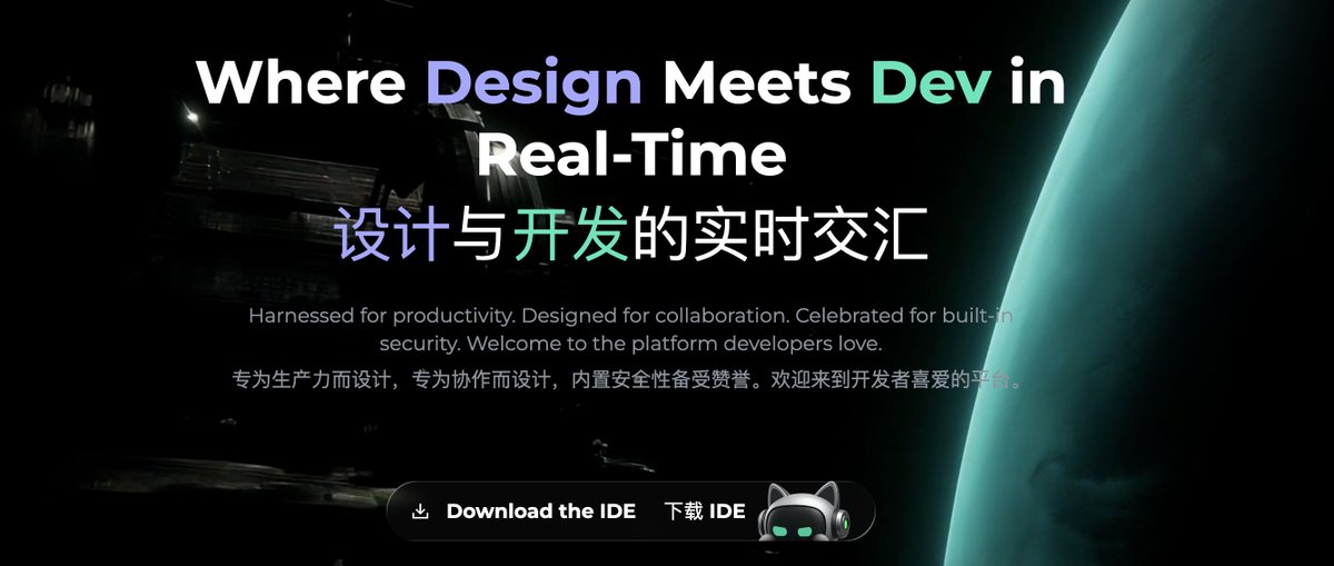 aigclink's tweet image. 腾讯的AI IDE也出来了：CodeBuddy IDE，全栈AI IDE

能通过自然语言对话完成产品设计、开发以及部署全流程

支持Claude、混元等主流模型

提供自然语言生成、图像化生成以及组件化生成三种原型设计方式

内置Figma功能，支持多端代码生成与后端服务自动配置

#AIIDE #CodeBuddyIDE