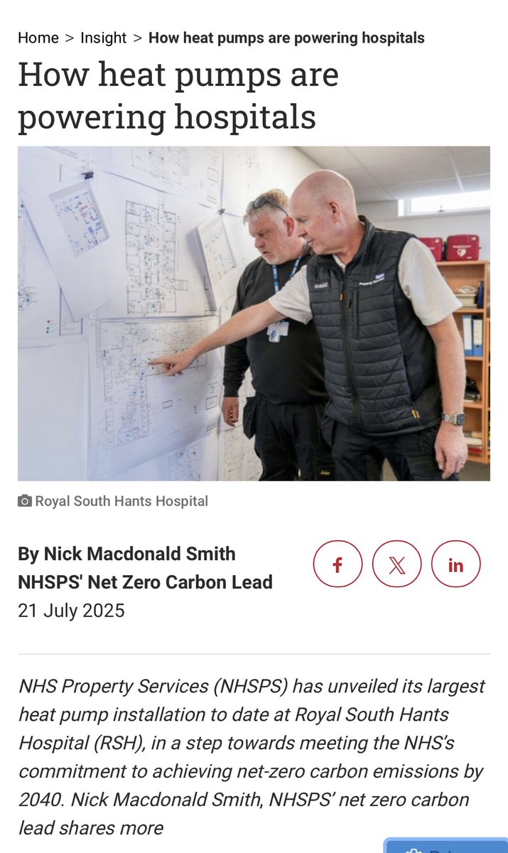 DebiEvansMatron's tweet image. Ere we go #Taxpayers money #Hospitals #Heatpumps
Triple-glazed windows,
Cavity wall insulation,
Insulated panels above windows,
A solar PV array across roof elevations,
A full power upgrade to support the new systems
🙄 #WasteMoney 😩
healthcareleadernews.com/insight/how-he…