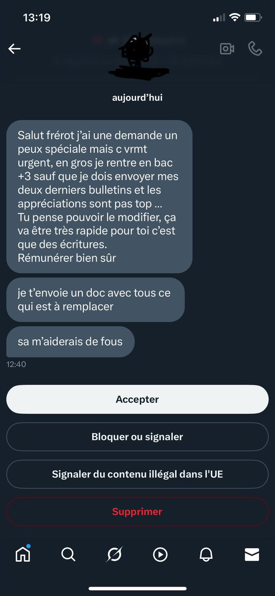 On me l’avait encore jamais faites celle là 
Est-ce que je dois rajouter quelque chose au final… 🥲