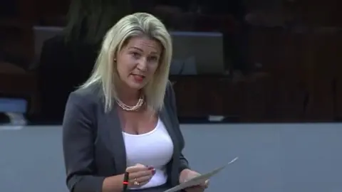 KeyworkerMan's tweet image. Welsh Senedd member Laura Anne Jones has defected to ➡️ReformUK 😎
