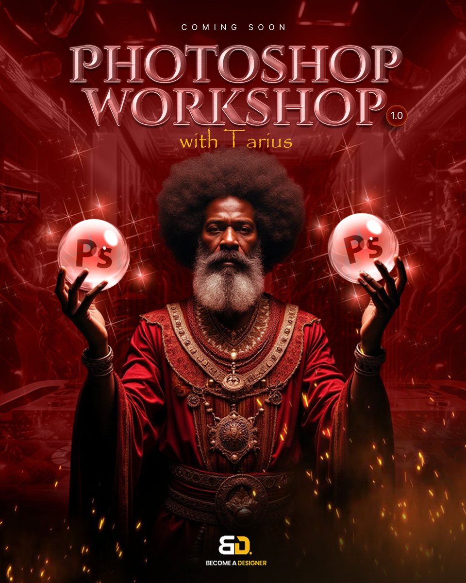 KingAbsoIute's tweet image. Challenge accepted 🪄✨ @Bcomeadesigner @TariusNG #Tarius5daysChallenge #PhotoshopWorkshop