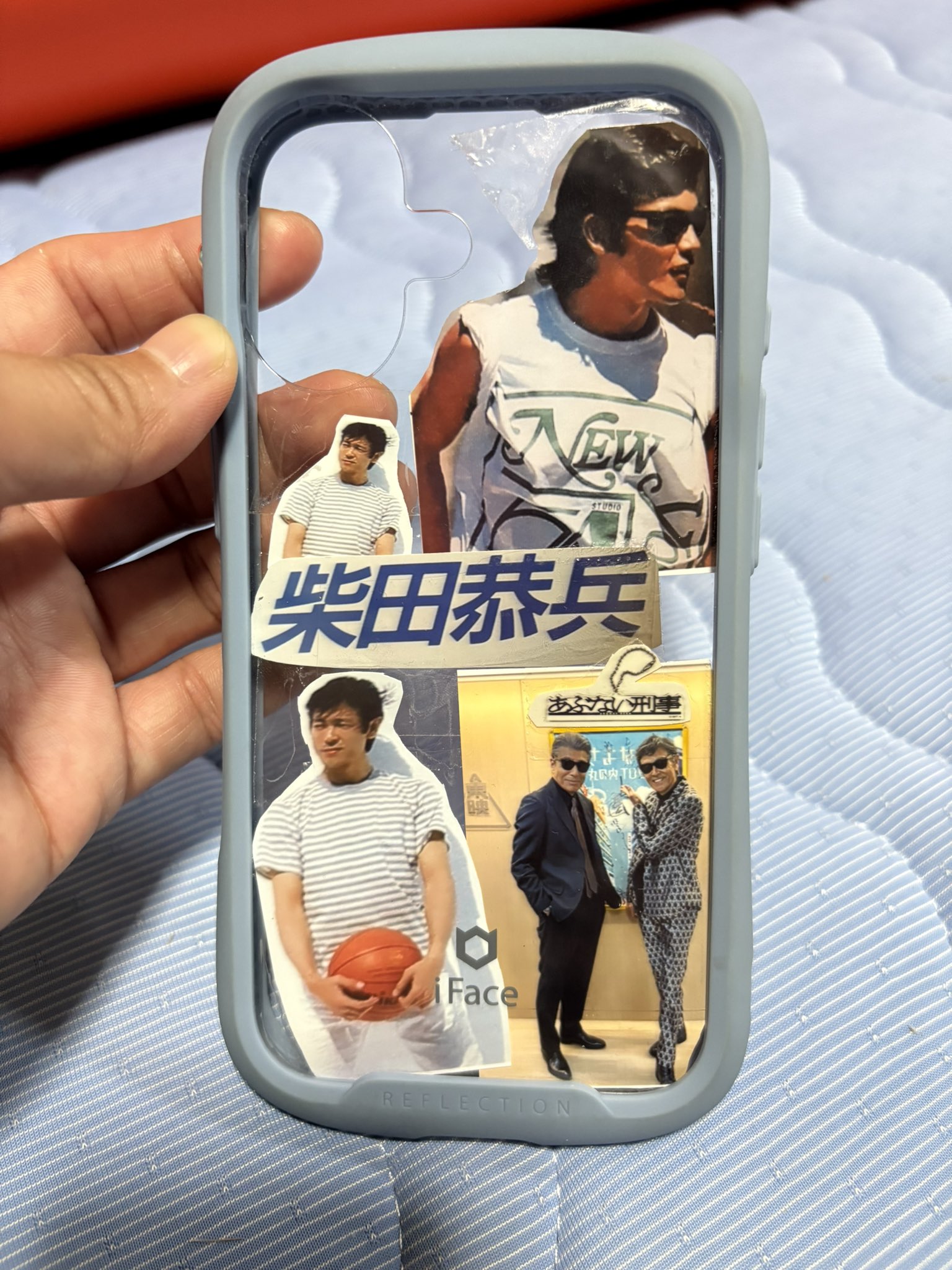 帰ってきたあぶない刑事 iPhoneケース 新品未使用 オリジナルスマホ・タブレット・パソコン - 帰ってきたあぶない