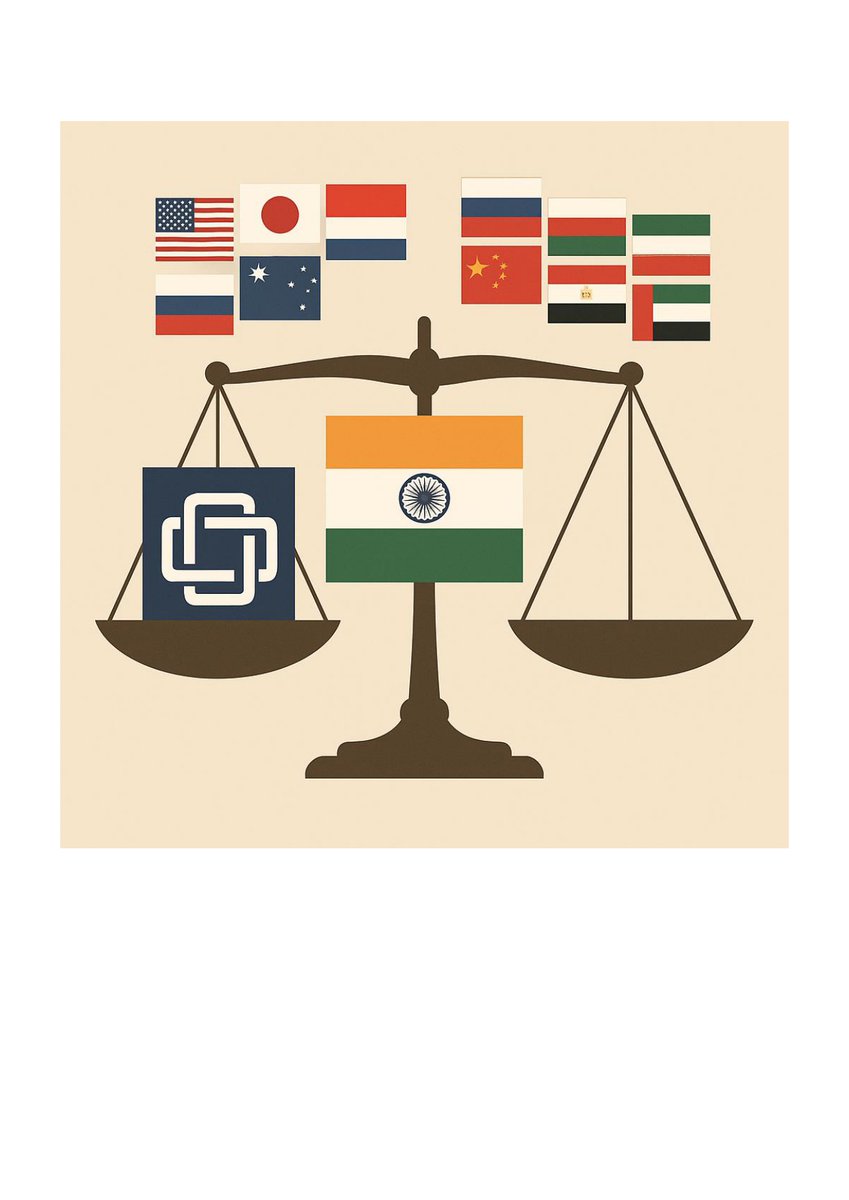 TASAMorg's tweet image. India Between QUAD and BRICS: Strategic Balance in a Multipolar World I Assoc. Prof. Dr. Ali Oğuz DİRİÖZ
Link-> trlink.tr/NgK9
#south #global #strategic #russia #japan #china #foreign