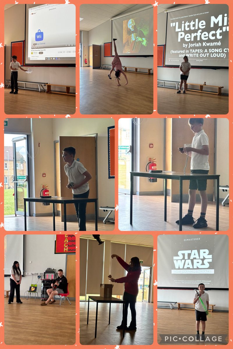 Singing, dancing, magic, comedy &amp; lightsaber skills, the Year 6 Talent Show had it all! Was a pleasure to watch these wonderful children push them selves out of their comfort zones and entertain the whole class! 🎤🪩🪄🤩 #REACH #WygateWay