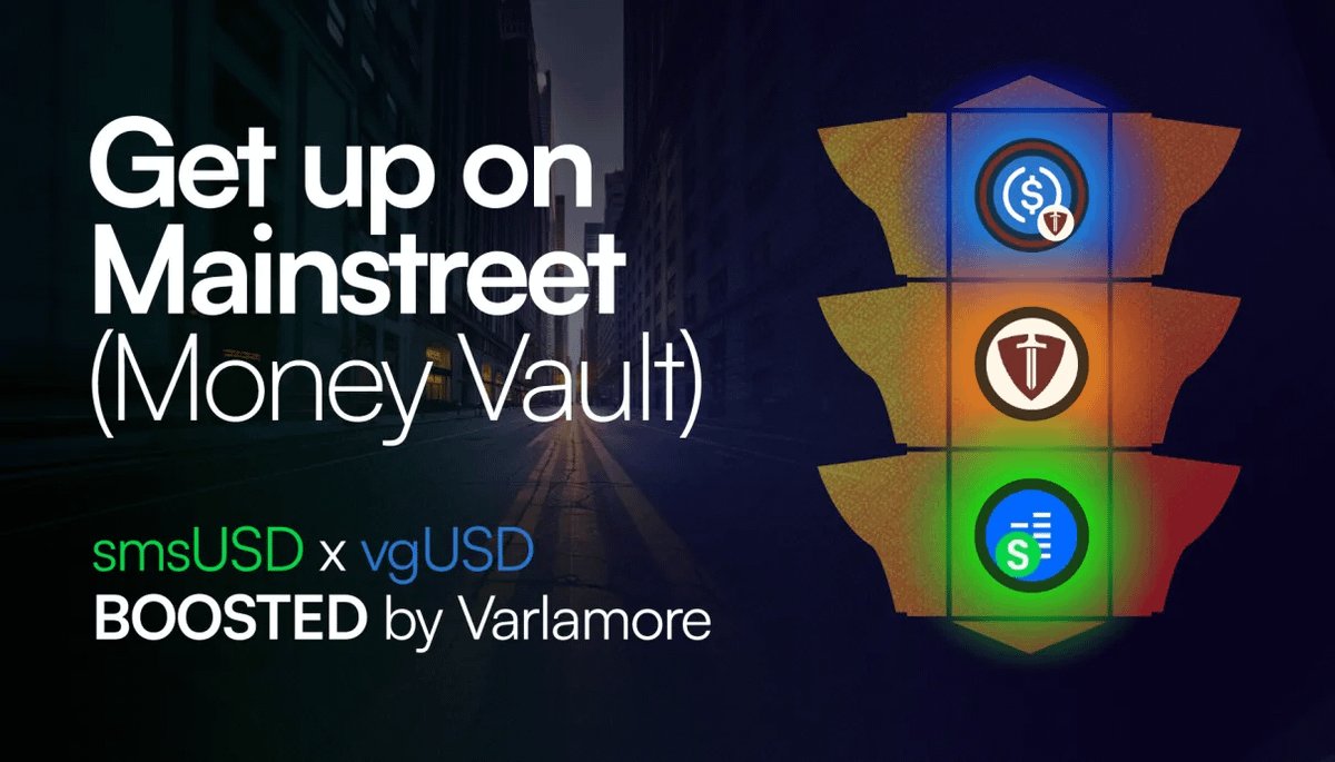 _Sonic_HUB's tweet image. 🚀 Exciting news! @Main_St_Finance brings delta-neutral dollars to @SonicLabs with the new Boosted $USDC | $smsUSD pool live on @beets_fi.
💸 USDC earns yield through Silos's @VarlamoreCap Vault
⚡ LPs enjoy dual yield: swap fees + rewards
🔽VISIT
beets.fi/pools/sonic/v3…