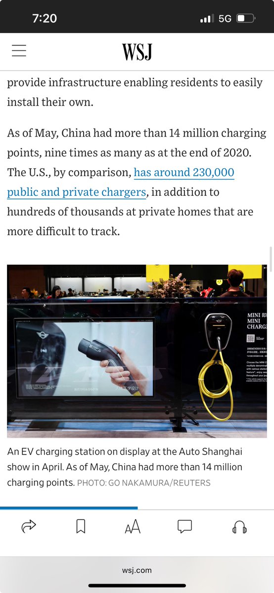 JamesUlan100's tweet image. China has 14 million electric vehicle charging points.
And the US has less than 1 million.
China’s expertise in battery technology probably provides a competitive advantage for AI powered drone warfare.
And so the U.S. needs to build a thriving domestic battery industry.