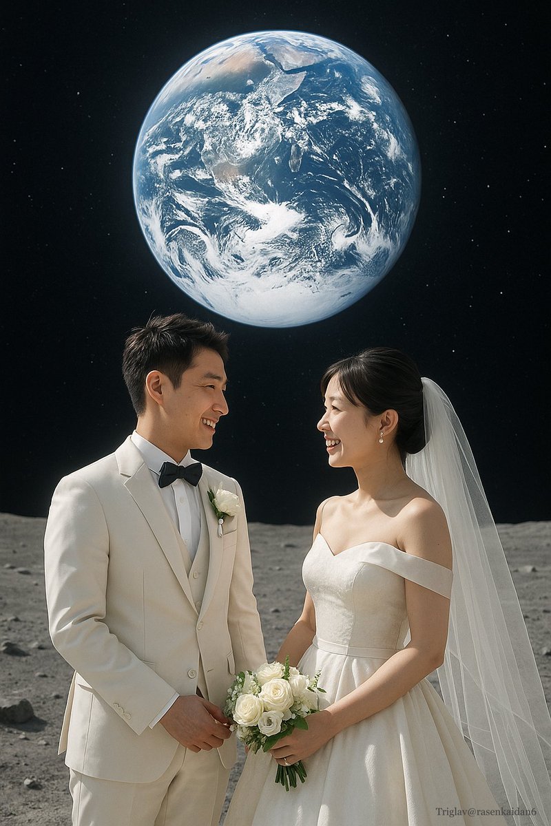 みろくさん、３周年おめでとうございます🎂✨
#撮るのムリでしょ 参加させていただきます

「私たち、結婚しました」