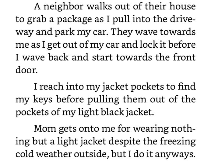 DavidDarlingCA's tweet image. There are reasons why a book is DNF. When you struggle by page three. After reading this, you call it quits.
Yes... this is from a traditionally published author.