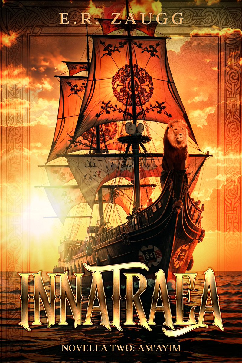 Kurokojin's tweet image. Innatraea Novella Two: Am'ayim releases in four days! I took some creative risks in this novella and I'm excited for people to get their hands on it! 🙏✨👏🔥
Her magic binds peoples’ fates…
Can she sail the tides of destiny, or will the seas claim her?
Available in ebook,…