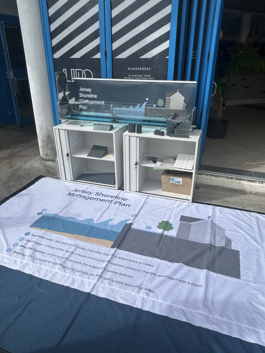 Drop-in sessions are open from today until Thursday at the Lido. Offering Islanders the opportunity to speak with the project team and learn more about the plans to protect our coastline. Any questions and feedback are welcome. gov.je/Government/Con…