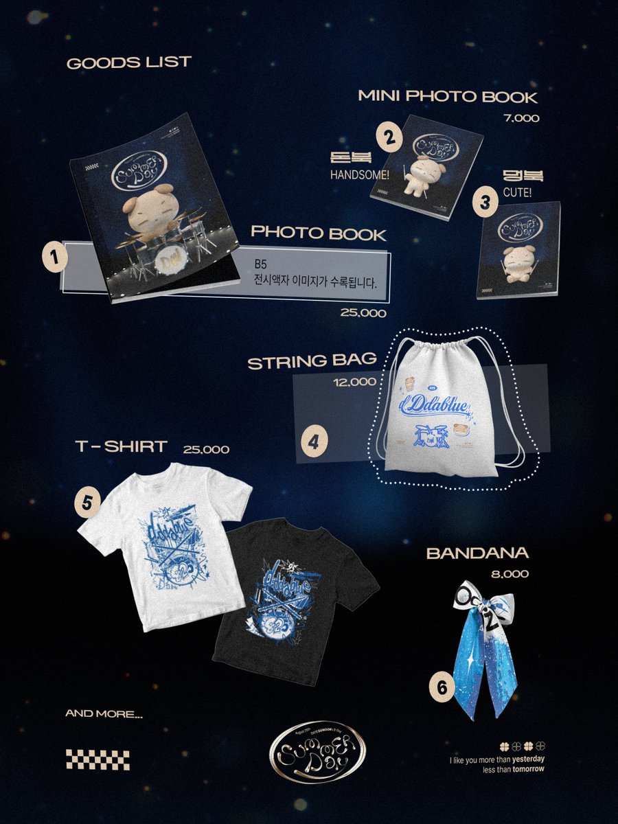 𝑶 𝑺𝒖𝒎𝒎𝒆𝒓 𝑫𝒂𝒚 ᯓ ᡣ𐭩⋆.˚

🐶ᩚ 7/22 PM 20:25 ~ 8/3 PM 23:59
생카 굿즈 현장 수령 예약 판매 진행합니다.
tmm.im/p/49572

#RT 추첨 두 분께 짐색을 드립니다!