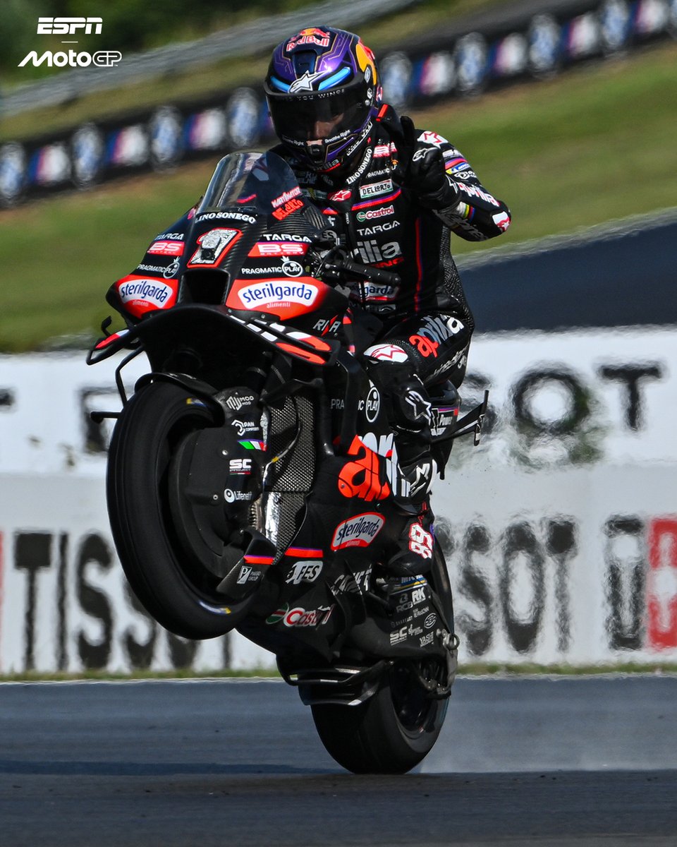 MotoGP_ESPN's tweet image. ¡El #WheelieWednesday lo recibimos con Jorge #Martín y su regreso a la acción! 🔥🤩