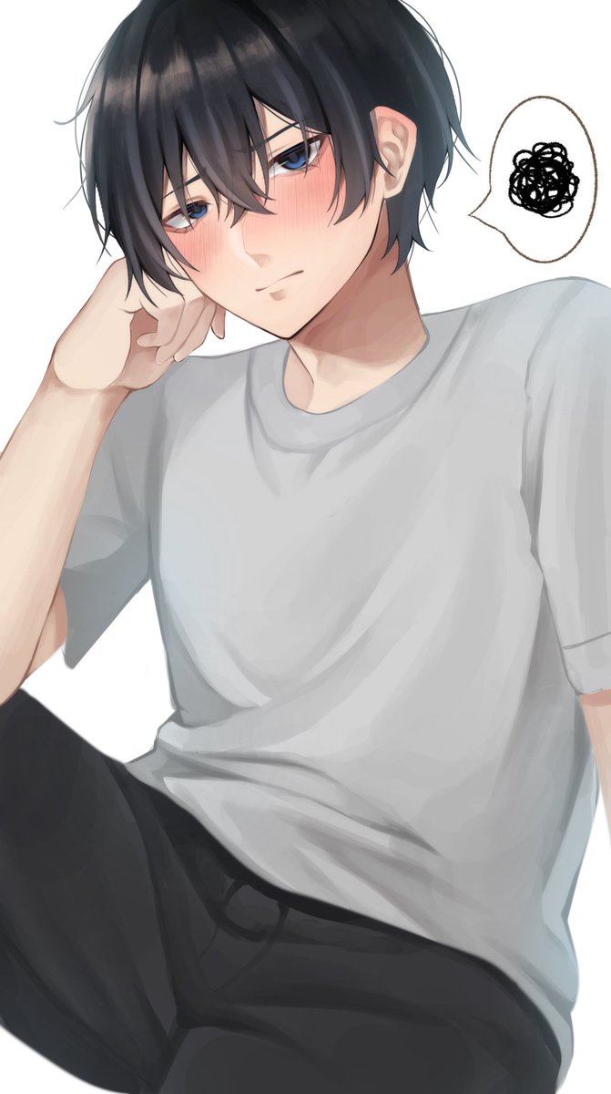 mpmp__maki's tweet image. 普段ツンツンしてて表情とかあんまり変わらないくせに急に赤面顔見せてくる思春期真っ只中の弟とか欲しかったな…
「……もうちょっとだけ、ここにいろよ。」
とか言われたい。
#創作男子