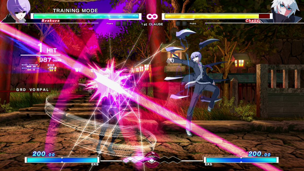 ARC_CorporatePR's tweet image. 【ARC何の日?】
2014年7月24日、『UNDER NIGHT IN-BIRTH Exe:Late』が発売されました。
本バージョンから「ナナセ」、「ビャクヤ」が新たにプレイアブルキャラクターとして参戦しました。
#ARC広報 #UNI