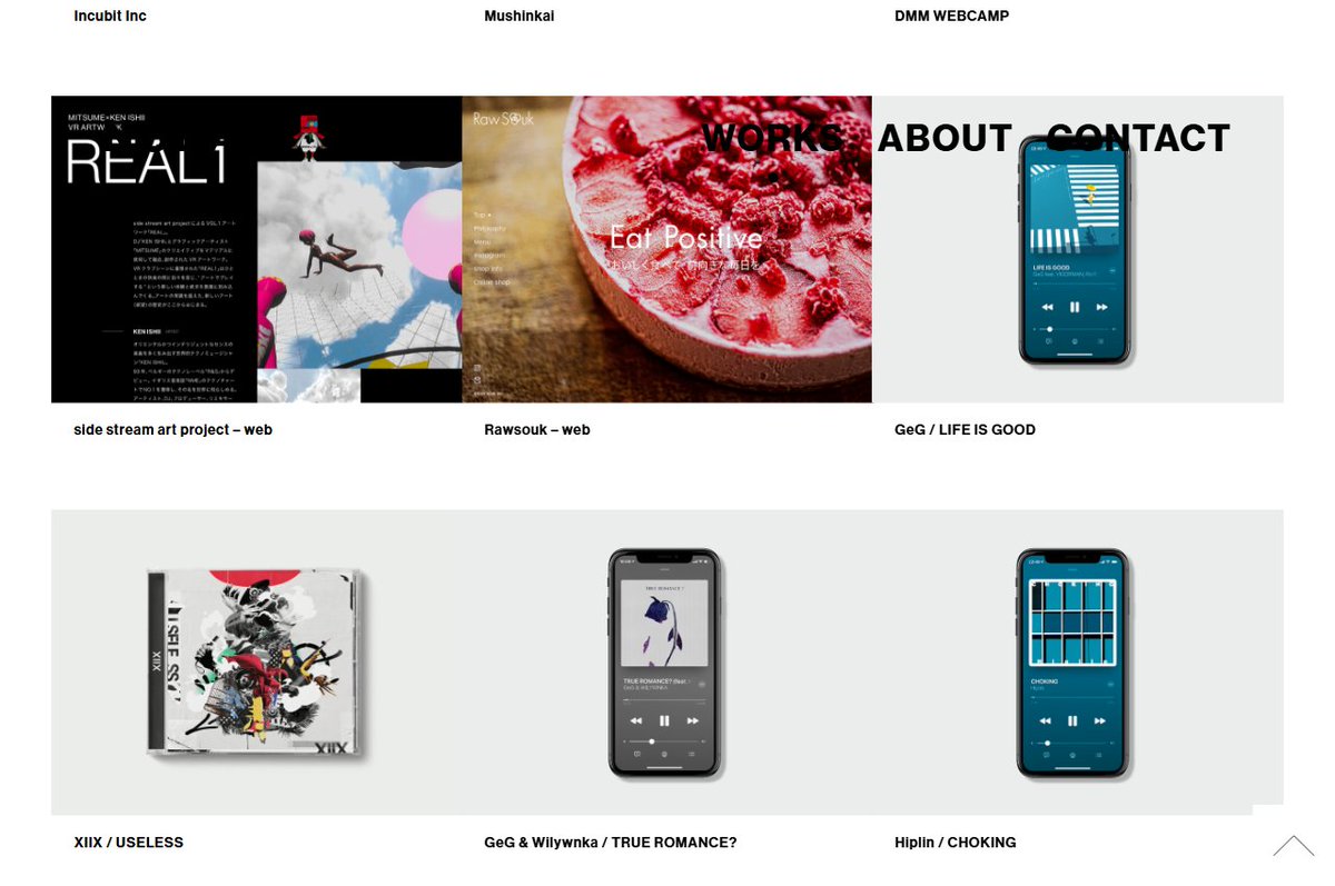GOODPORTFOL_IO's tweet image. 今日のグッポー\( ;◉ω◉)/キョウモアチイネ!
Ryota Kikuchi(@nodact)
goodportfol.io/detail/7ZefoRHK
白いスッキリとした背景にシンプルなレイアウト。ロゴ、Web、アプリ、ポスター、CDジャケットまで幅広く光るセンス🌟作品ごとにガラリと表情が変わる #ポートフォリオ 🧳
#GOODPORTFOLIO