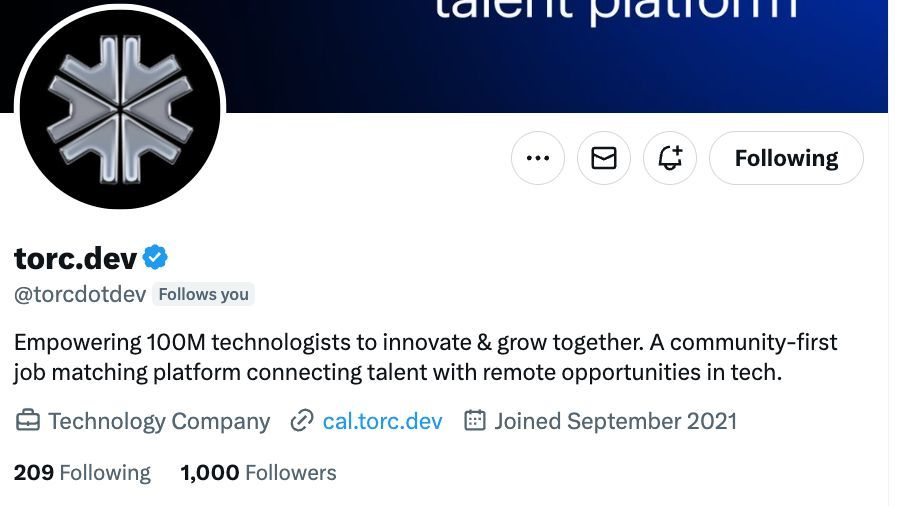 torcdotdev's tweet image. We hit 1K followers on here! 🥹
If you’re vibing with the community, we’re building cool stuff on other platforms too:
🐦 Bsky → @torc.dev
📸 IG →@torc.dev
🎶 TikTok → @torc.dev
🎥 YouTube → /torcdotdev
Come be part of it 👾