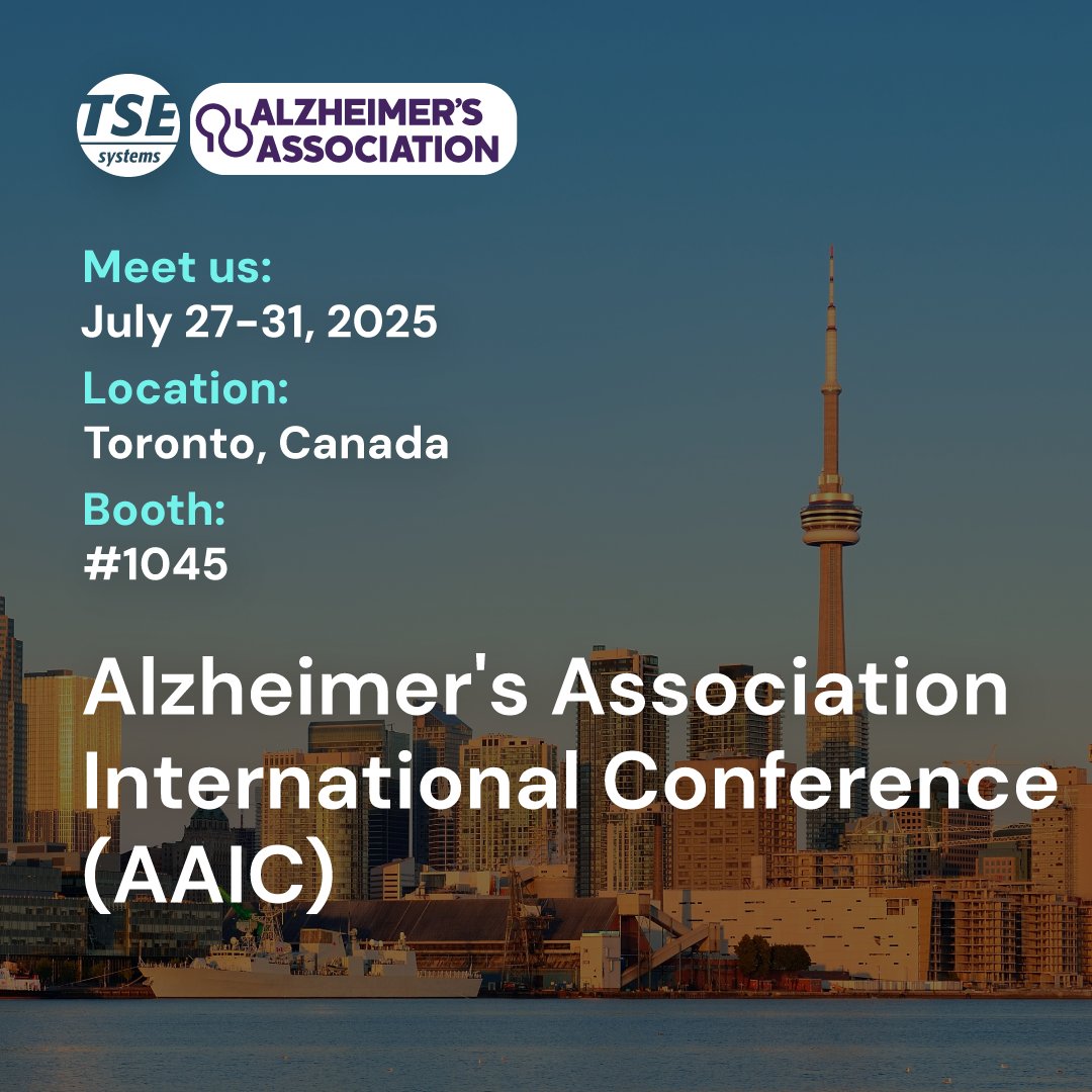 We’re excited to be at AAIC 2025 in Toronto, July 27–31!

Visit us at Booth #1045 to discover how our advanced platforms are accelerating preclinical Alzheimer’s research.
 
Explore solutions designed for high-throughput, longitudinal, and translational studies in