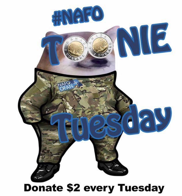 FMWalter1's tweet image. Good morning fellas and fellarinas!!! It's Toonie Tuesday so let's get some change headed in the right direction. Every little bit helps, no amount is too small. C'mon, don't be shy!! You know there's a couple bucks crumpled up in the laundry somewhere. Check moms purse, she can…