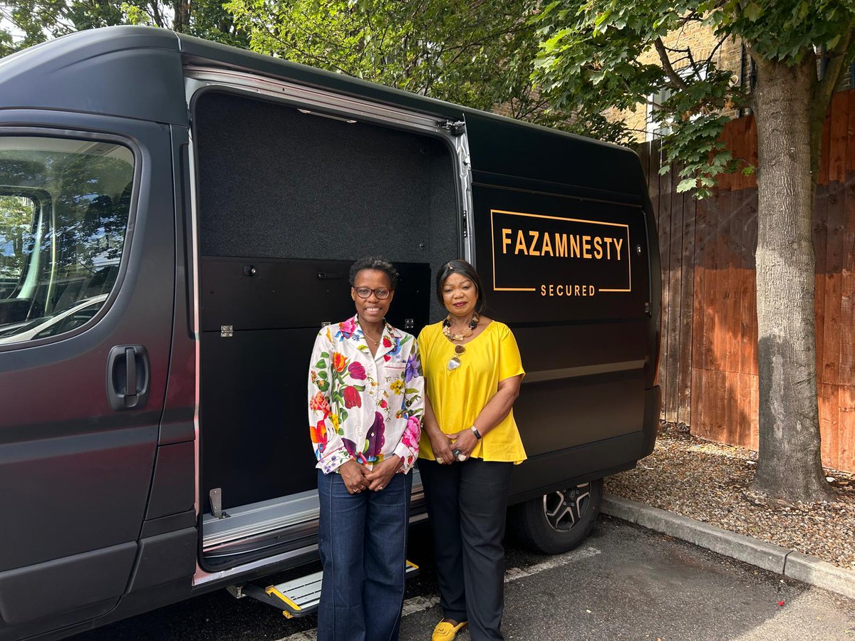sfajanathomas's tweet image. Starting from 1 August 2025, carrying ninja swords will be illegal in the UK, both in public and private settings. In preparation for this ban, the Home Office is supporting Fazamnesty's tour across the UK, providing people with a safe way to dispose of these knives. The van…