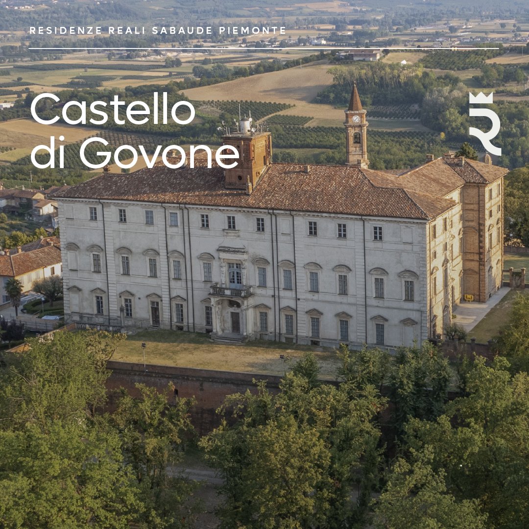 Fortezza medievale trasformata in residenza barocca, il Castello di Govone è una meraviglia che domina il paesaggio delle Langhe, del Roero e del Monferrato, con una vista spettacolare sulle Alpi ⚜️🏔️

🔗 residenzerealisabaude.com/castello-di-go…
