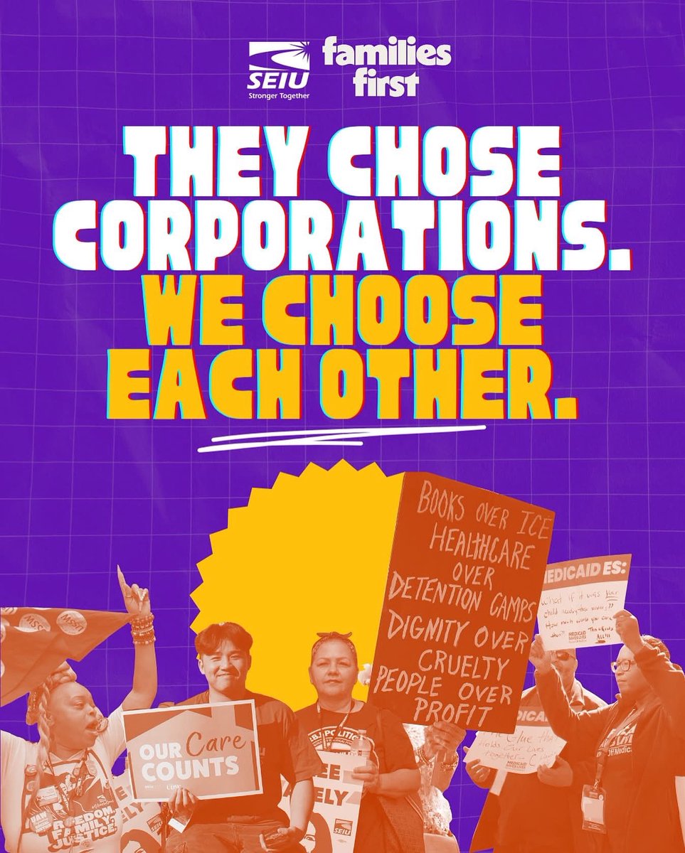 SEIU_Virginia's tweet image. This Saturday, working people across the country are coming together to put #FamiliesFirst, not billionaires.
Sign up to join us in Woodbridge, VA for a rally and canvass: mobilize.us/familiesfirst/…
Or find an event close to you: seiu.co/FamiliesFirst