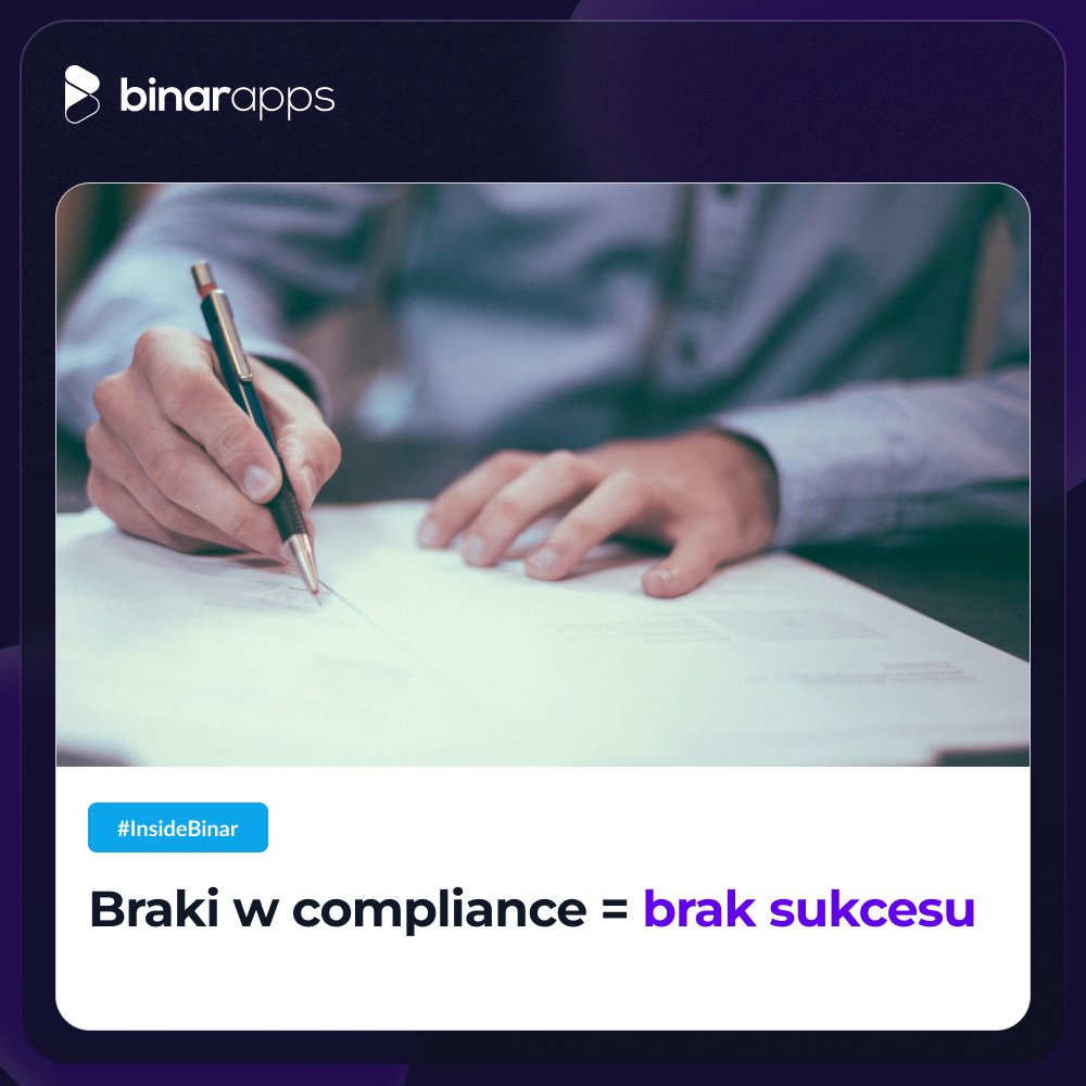 Świetny produkt bez zgodności z PSD2, AML, KYC i RODO?
Niestety, tylko na papierze.
Compliance to nie etap końcowy. To część architektury.
#FinTech #Compliance #BizAndTech