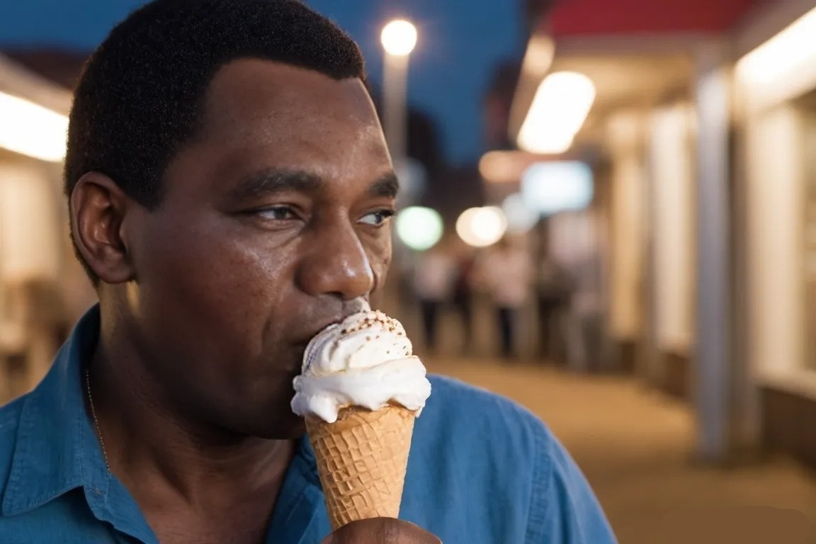 SentimentalCook's tweet image. What the deepfake camp doesn&apos;t understand is that at the core of all AI models is the data used to train the model. Below is a simple prompt to generate an image.

&quot;Create a realistic photo Of Zambia&apos;s president Hakainde Hichilema eating an icecream cone&quot;

F1 is Grok&apos;s image of…