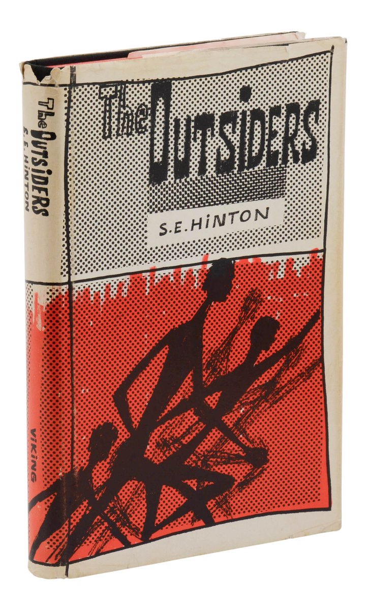 EphieBernstein's tweet image. HBD @se4realhinton , whose book, The Outsiders, will always be significant to me.
I loved it as a kid but it also marked the 1st book my group of close friends recommended to each other and actively discussed. We were 13, it still gets occasionally referenced amongst us today.