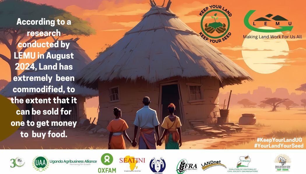 Is it wise for one to sell their land to buy food?

#KeepYourLandKeepYourSeed
#ReviveIndigenousFoodsandSeeds
#OurLandOurFoodOurRight