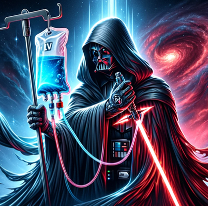 (0/x) Do you want to be the Obi-Wan of diuresis? (or Darth Vader if you tilt to darkness)

Are you still starting diuresis with 40mg of 80mg of IV lasix? 

Below are the lessons I learned from <a href="/ArgaizR/">Eduardo R Argaiz</a> and <a href="/FH_Verbrugge/">Frederik H. Verbrugge</a>  on our most recent HCProunds as they show us how to wield