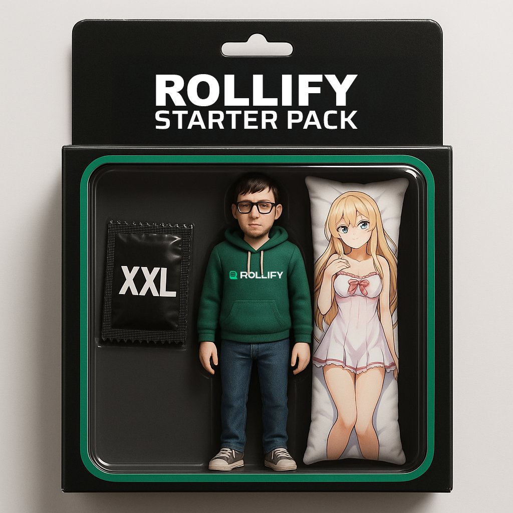 rollifycom's tweet image. Your average Rollify user 😈