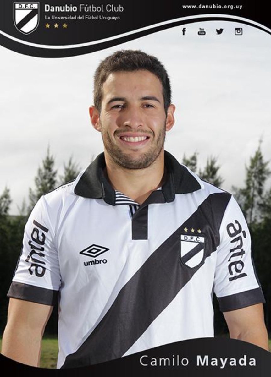 Camilo Mayada se va de #Peñarol.

Hoy se define su llegada a #Danubio.

Se cierran los últimos detalles y el jugador prepara su vuelta al franjeado.

<a href="/TIRANDO1010/">Tirando Paredes</a>