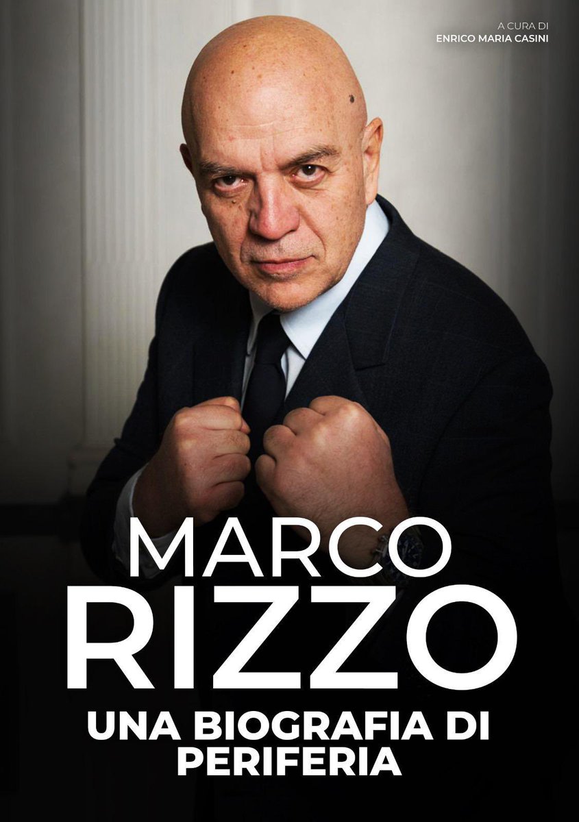 MarcoRizzoDSP's tweet image. Marco Rizzo. Una biografia di periferia. Un libro da leggere per chi odia il mainstream affaritaliani.it/amp/politica/m…