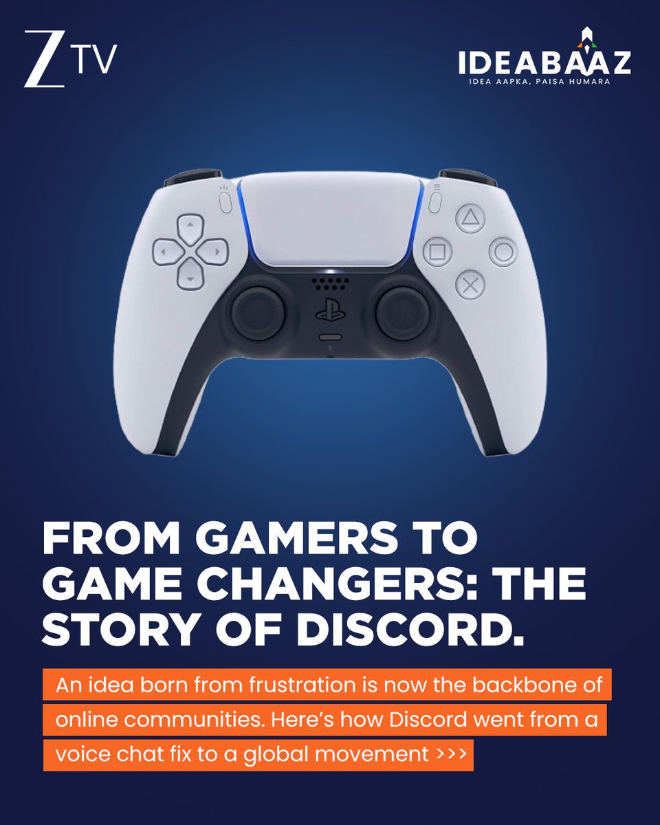 _Ideabaaz_'s tweet image. From a broken gaming experience to 150M+ monthly users, Discord’s journey proves one thing: Solving your own problem can solve it for millions. Act today by registering bindaas at #Ideabaaz.
Read more: instagram.com/p/DMaJK6ICAVZ/…