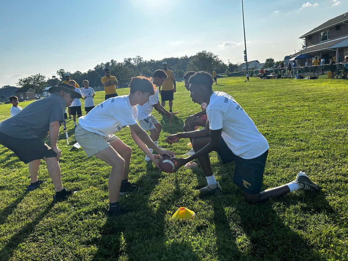 Great first night of youth camp! #GoBlue