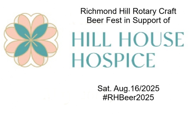 Richmond Hill Rotary (@rotaryrichmondh) on Twitter photo The #RichmondHill Rotary Craft Beer Festival 2025 will be in support of Hill House Hospice. There is an urgent need to rebuild from 3 to 10 beds. Please join us on Sat. Aug. 16th! RotaryBeerTasting.com <a href="/HillHospice/">Hill House Hospice</a> #YorkRegion #HospiceOntario #OntarioHospice #RHBeer2025 The #RichmondHill Rotary Craft Beer Festival 2025 will be in support of Hill House Hospice. There is an urgent need to rebuild from 3 to 10 beds. Please join us on Sat. Aug. 16th! RotaryBeerTasting.com <a href="/HillHospice/">Hill House Hospice</a> #YorkRegion #HospiceOntario #OntarioHospice #RHBeer2025