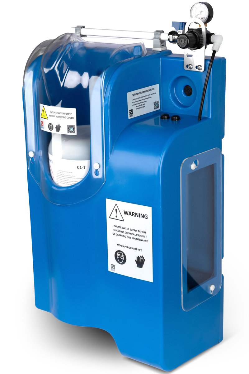 SolidTek’s MD found there was a need in the market for a dissolver that was both functional, compact &amp; more environmentally-friendly

The STL1000 Dissolver fulfils all these requirements, boasting high efficiency, minimal footprint &amp; British Made status
solidtek.co.uk