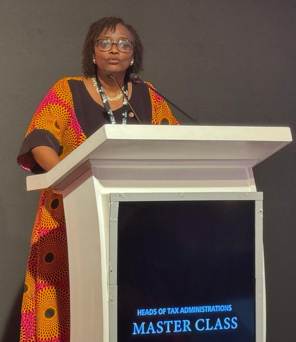 ATAFtax's tweet image. Dans son allocution pendant la cérémonie d’ouverture du la 6ᵉ édition de la Master Class des Chefs des Administrations Fiscales, Mme Mary Baine, Secrétaire Exécutive de l’ATAF, a souligné l’importance d’un leadership fiscal visionnaire, audacieux et axé sur les résultats pour…