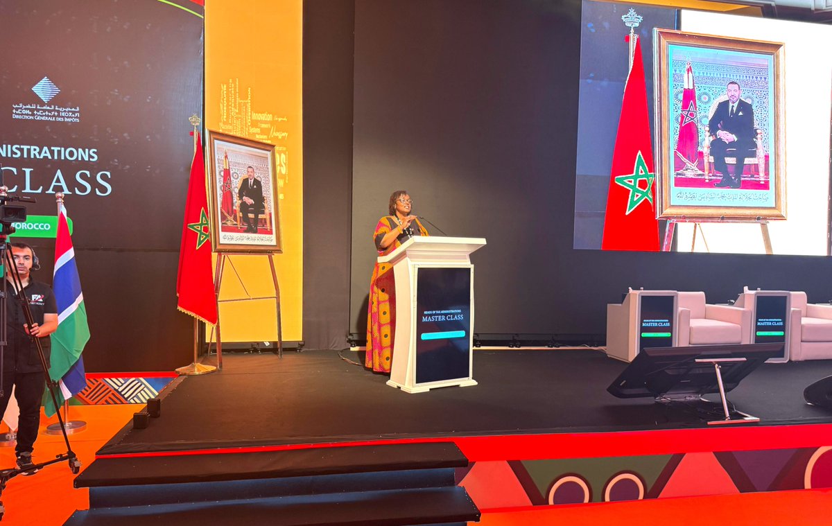 ATAFtax's tweet image. Dans son allocution pendant la cérémonie d’ouverture du la 6ᵉ édition de la Master Class des Chefs des Administrations Fiscales, Mme Mary Baine, Secrétaire Exécutive de l’ATAF, a souligné l’importance d’un leadership fiscal visionnaire, audacieux et axé sur les résultats pour…