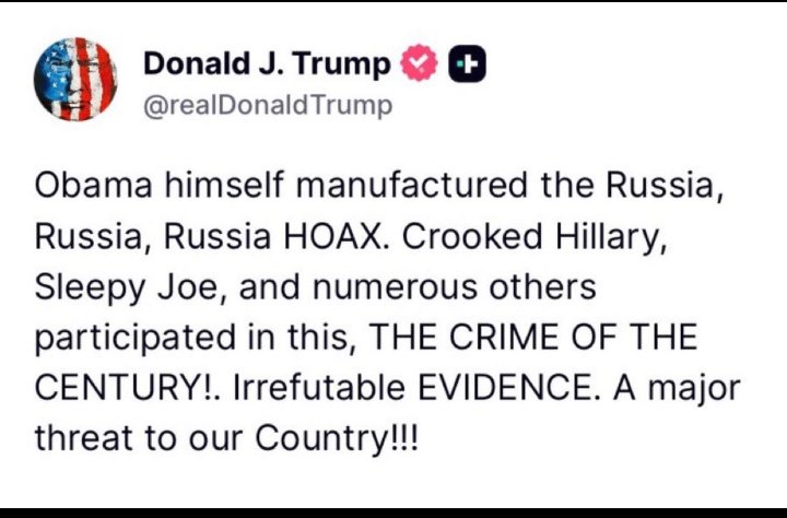 j6gator1's tweet image. 🔥There must be arrests🔥
If there is proof which I 100% believe there is if @realDonaldTrump is posting this. The future stability of our Country requires arrests be made and people are put to death for TREASON! This has to be a lesson for future generations or we will lose our…
